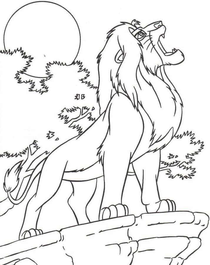 The King Mufasa dari The Lion King