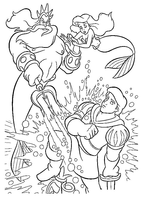 Triton tidak senang melihat Eric