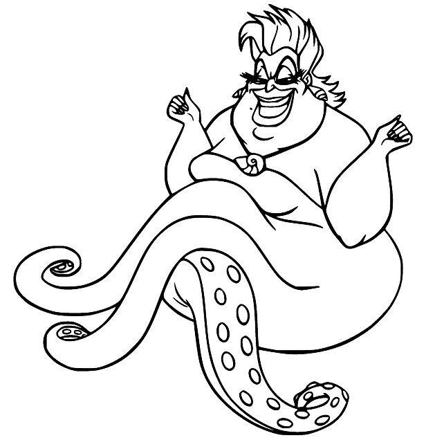 Ursula si Penyihir Laut dari The Little Mermaid
