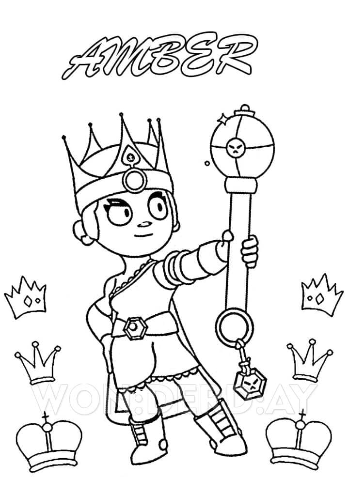 Amber dari Brawl Stars