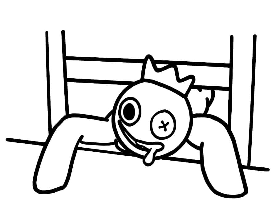 Blue Rainbow Friend Roblox