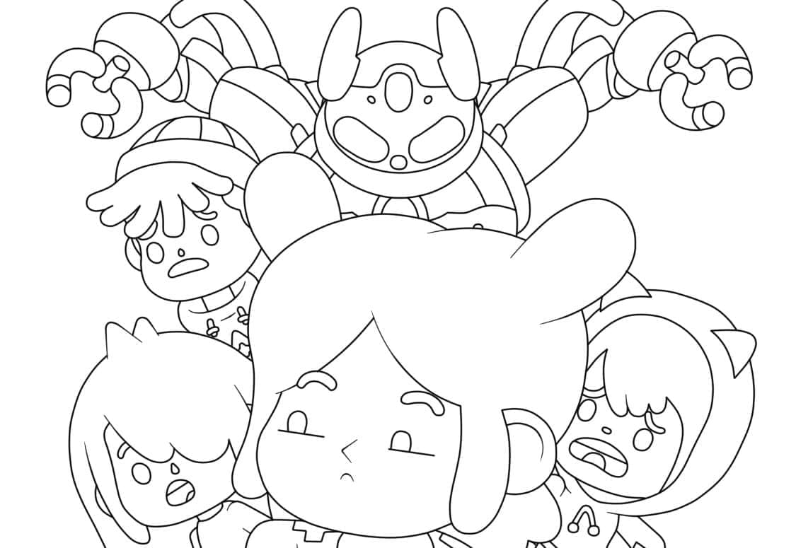 Dapat dicetak Toca Life World