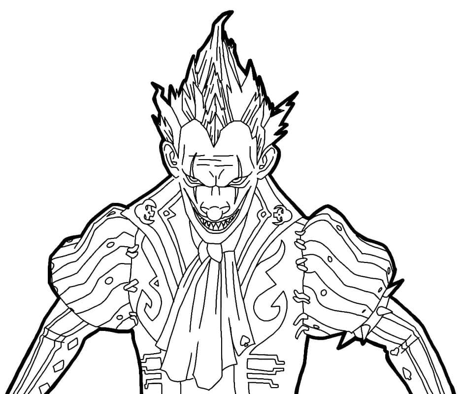 Free Fire Joker Emas