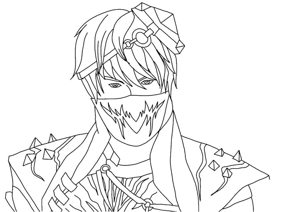 Free Fire Merah Menyala