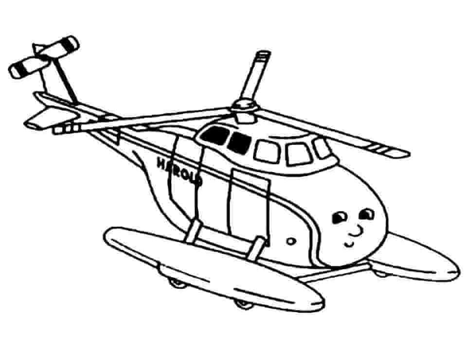 Helikopter Kartun Untuk Anak-Anak