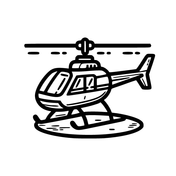 Helikopter sangat mudah