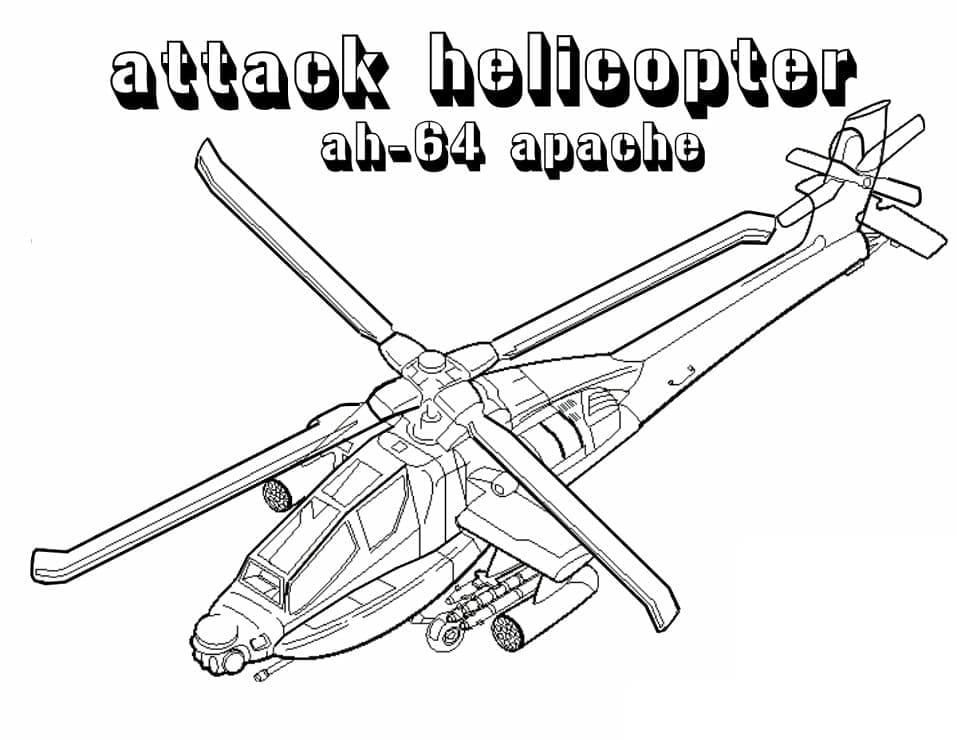 Helikopter Serang AH-64 Apache
