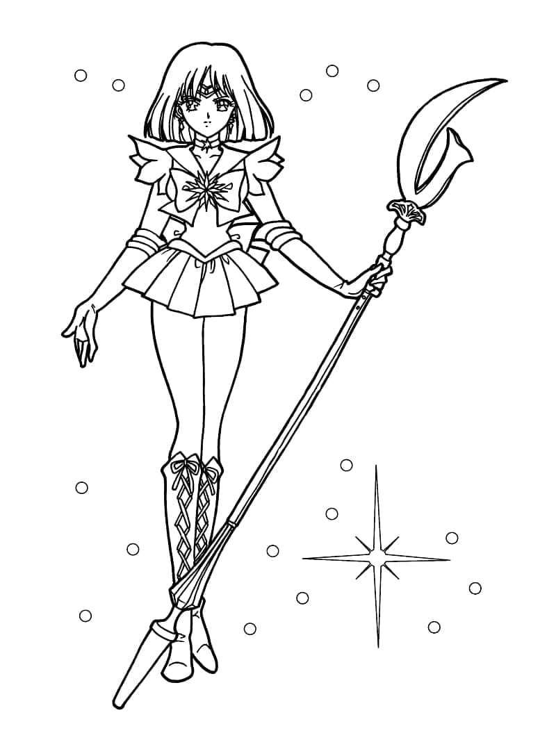 Hotaru Tomoe Sailor Saturn
