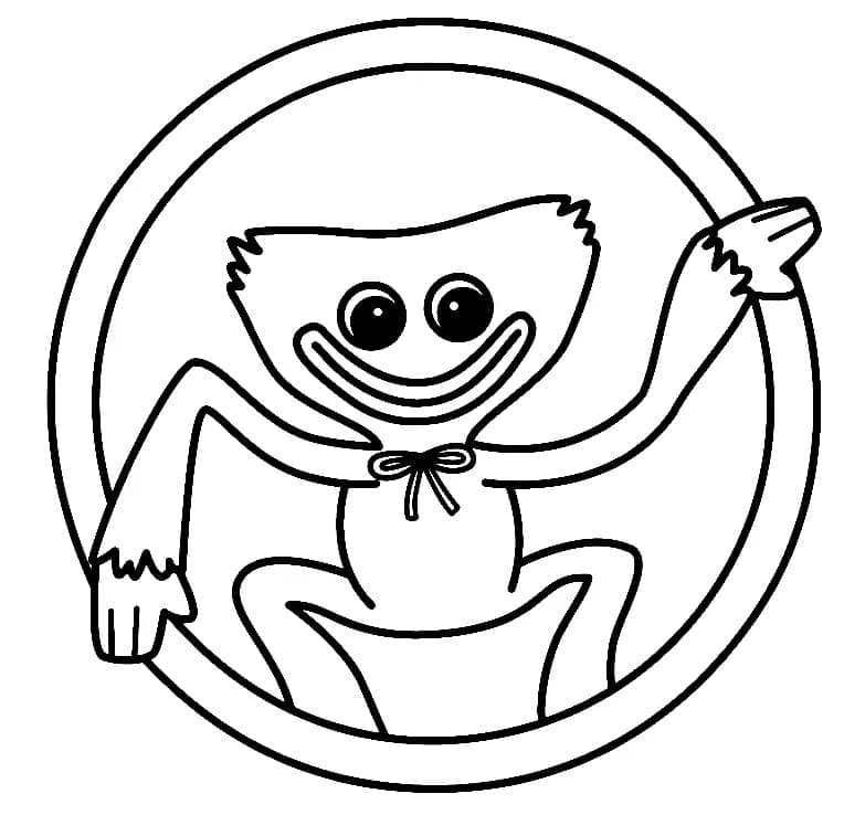 Huggy Wuggy Tersenyum