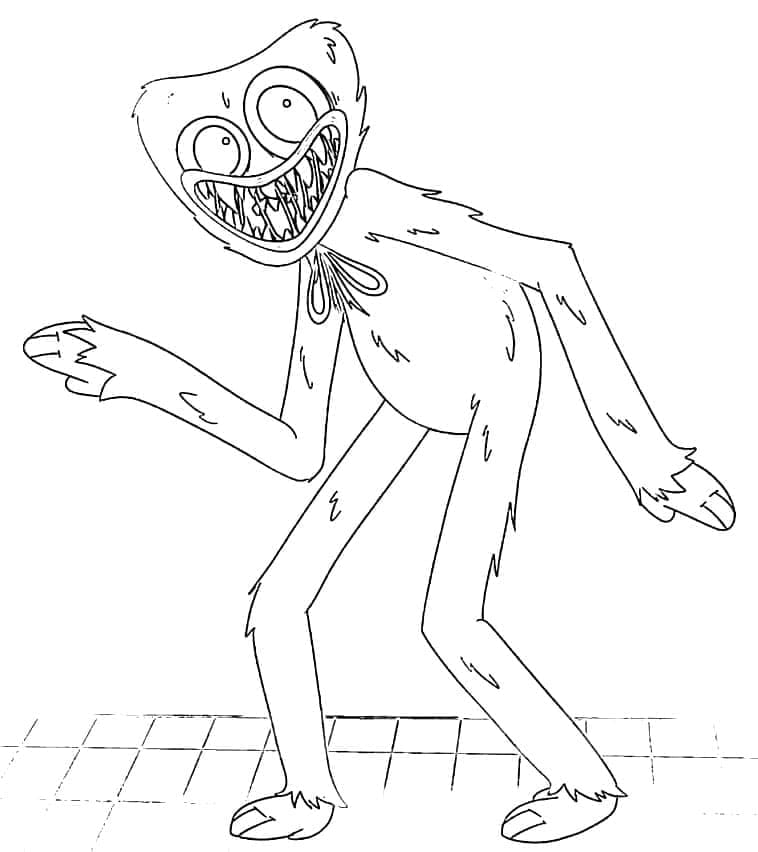 Huggy Wuggy yang jahat