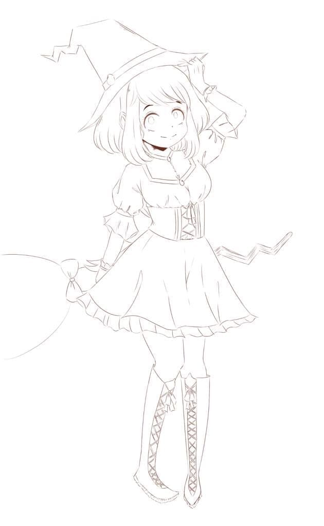 Imut-imut Ochako Uraraka