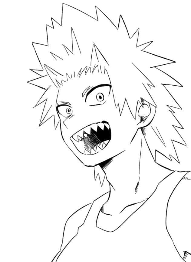 Kirishima dari My Hero Academia