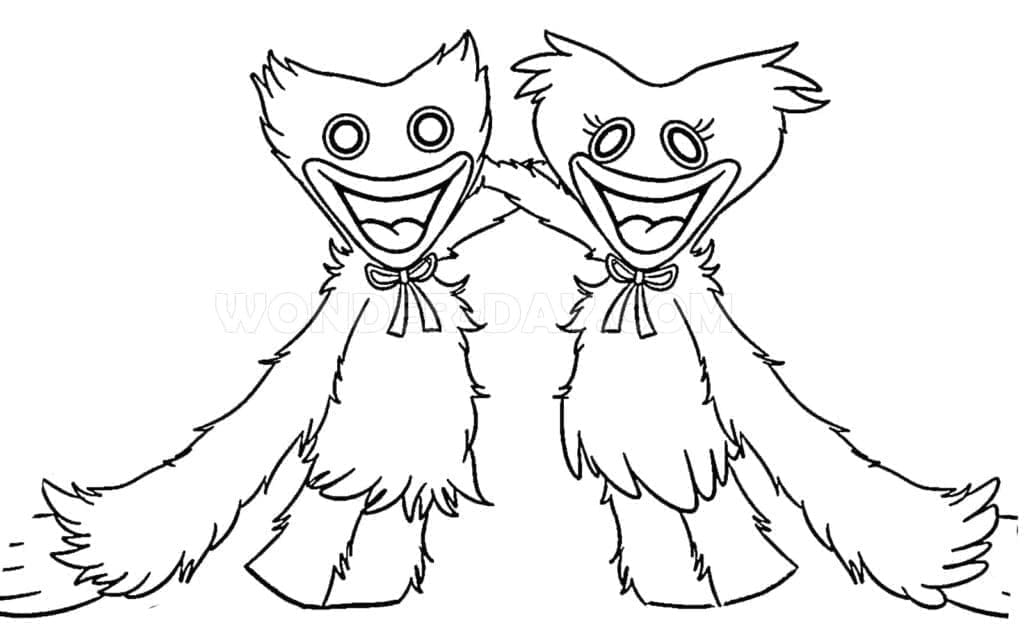 Kissy Missy dan Huggy Wuggy