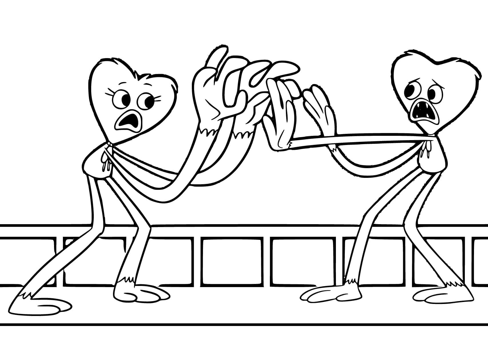 Kissy Missy Meets Huggy Wuggy