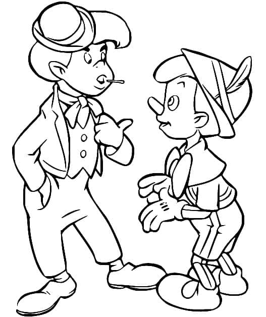 Lampwick dan Pinocchio