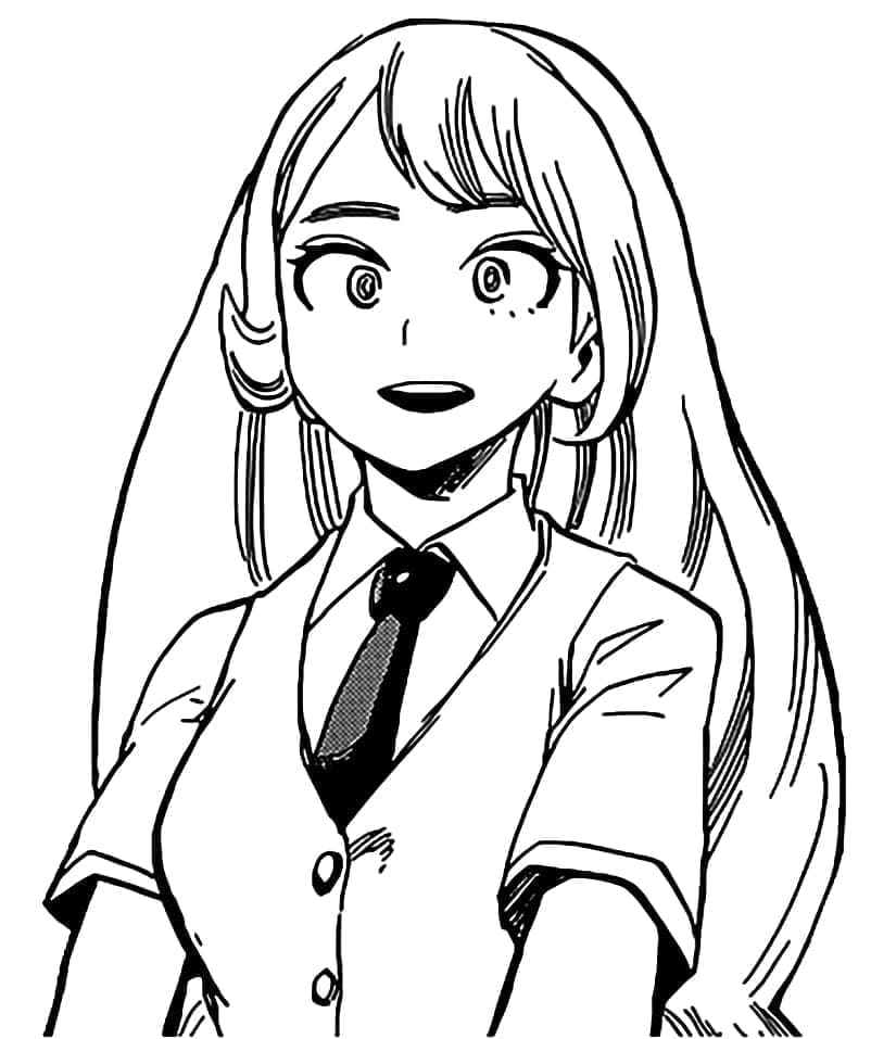 Nejire Hado dari My Hero Academia