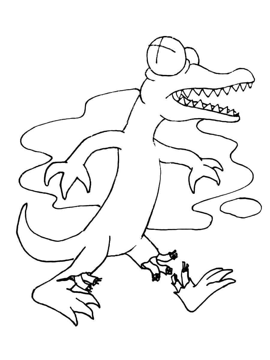 Orange Rainbow Friend Roblox