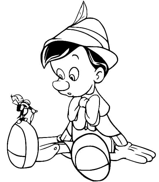 Pinocchio dengan Jiminy