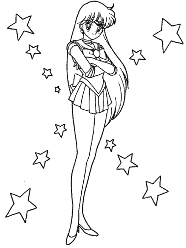 Rei Hino dari Anime Sailor Moon