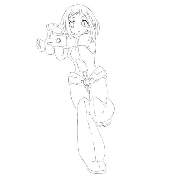 Uraraka gambar