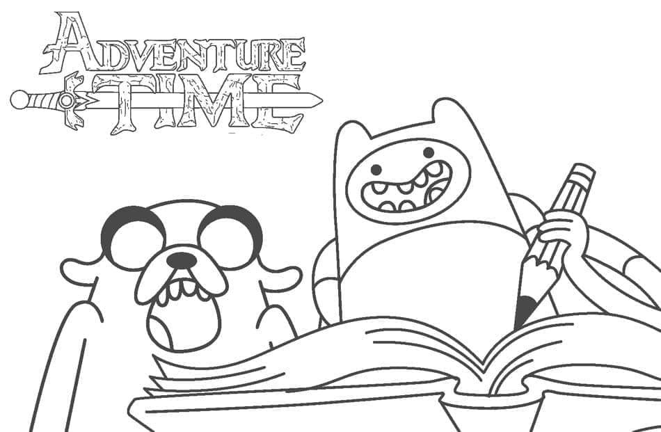 Adventure Time Jake dan Finn