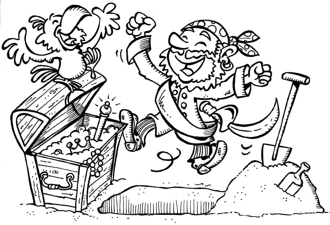 Bajak Laut yang Sangat Bahagia