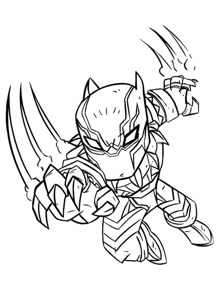 Black Panther yang Lucu