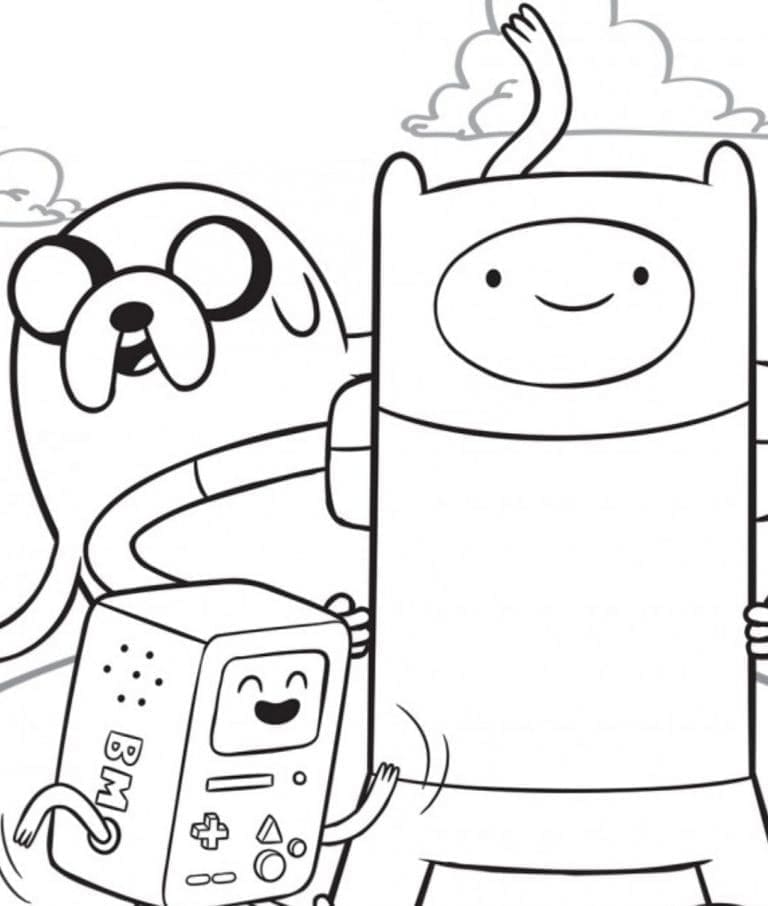 BMO Finn dan Jake