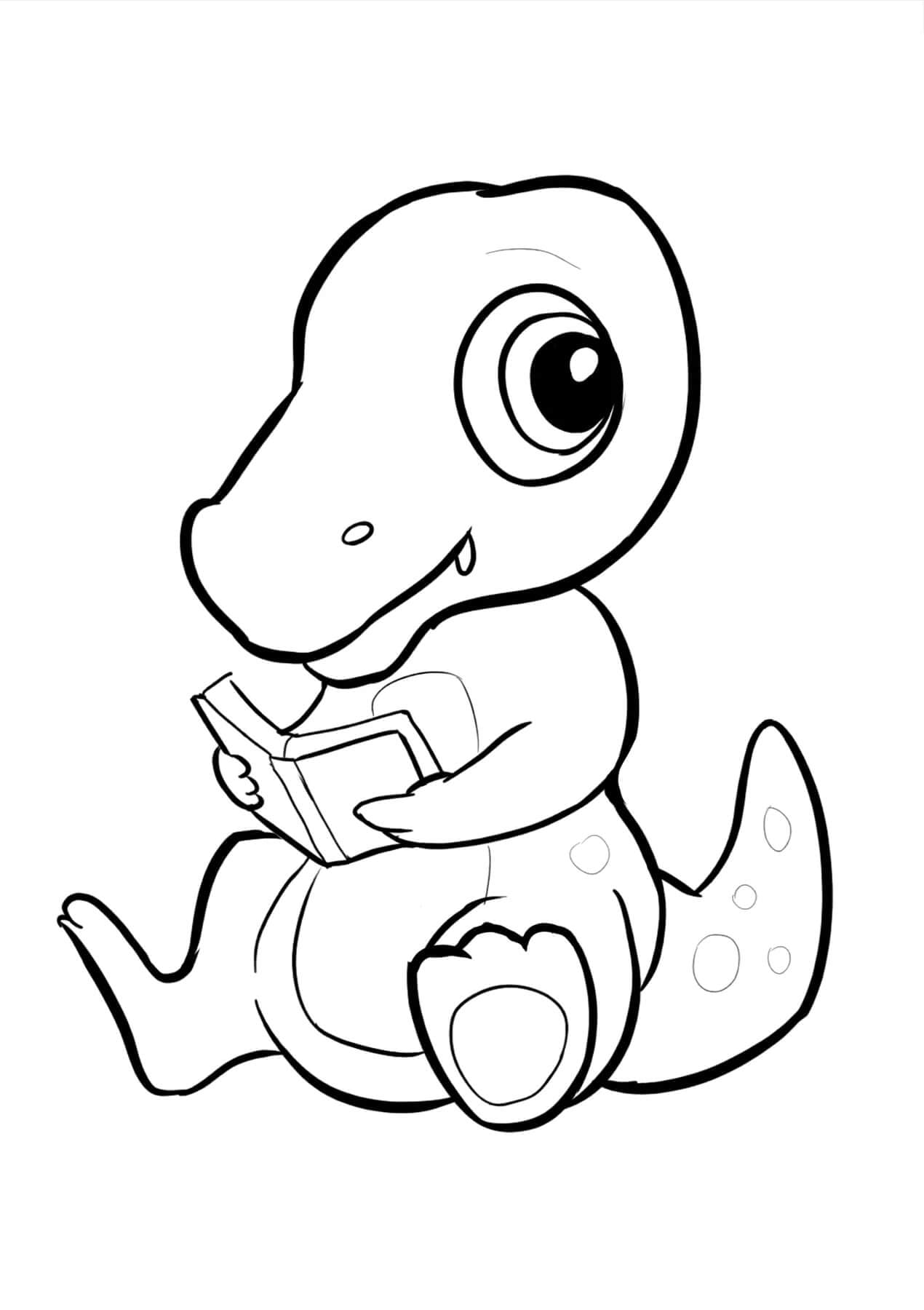 Buku Bacaan T-Rex Kecil