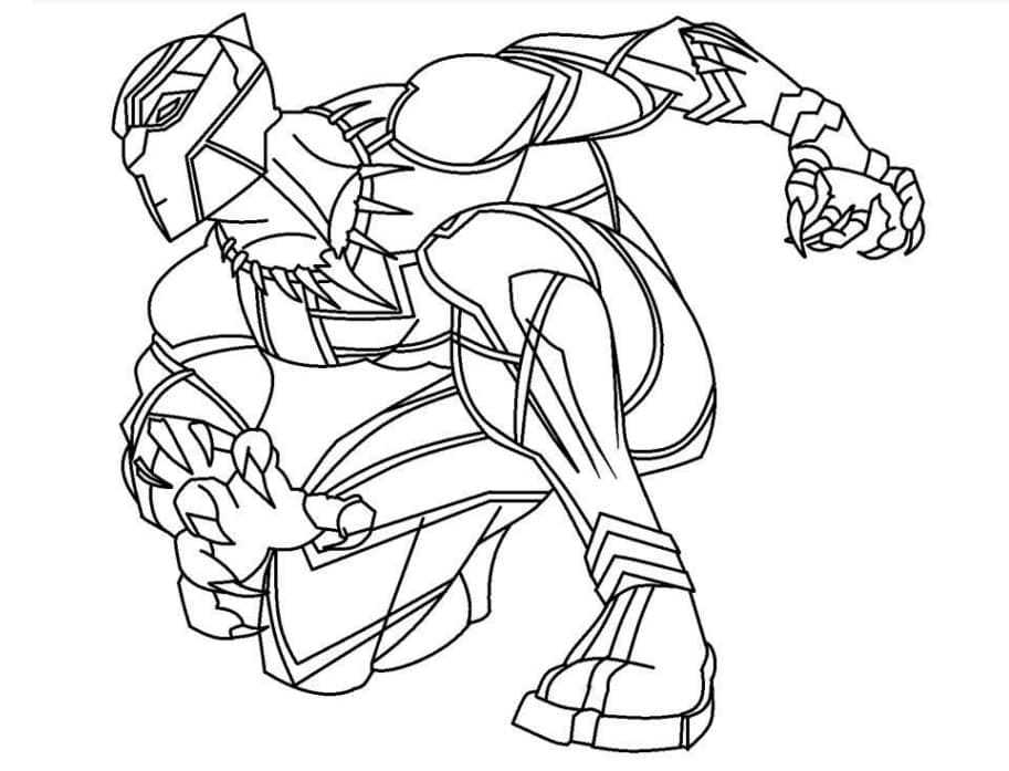 Cetak Black Panther Keren