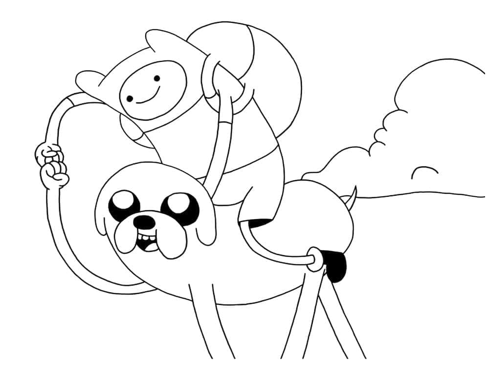 Finn dan Jake Fistbump