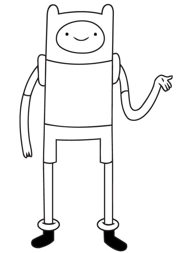 Finn di Adventure Time