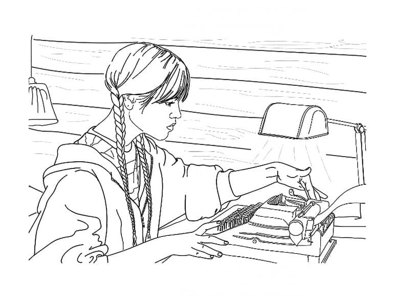 Gambar Gratis Wednesday Addams