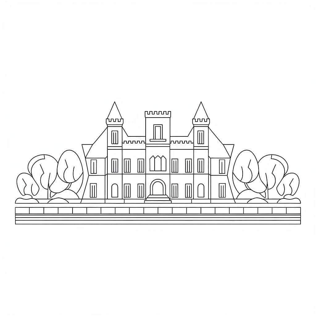 Gambar Istana sederhana