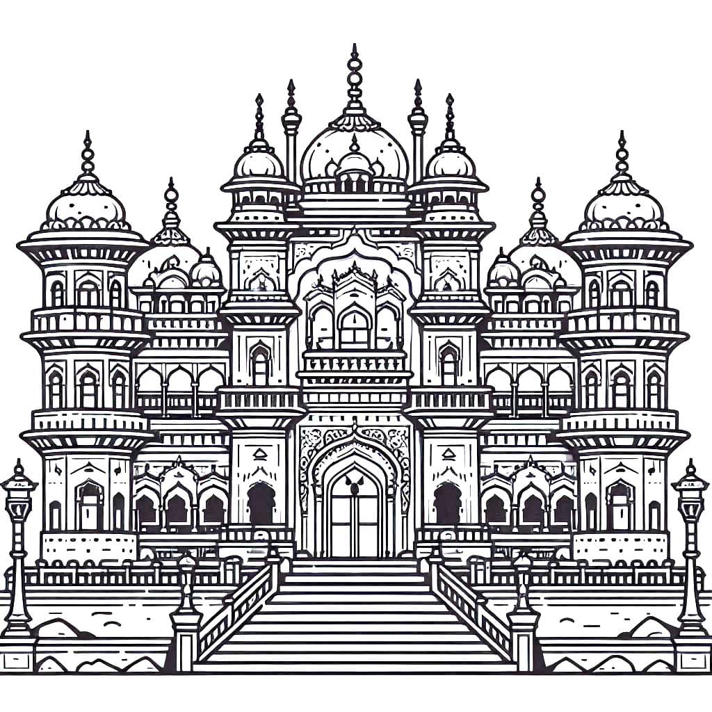 Istana Muslim yang indah