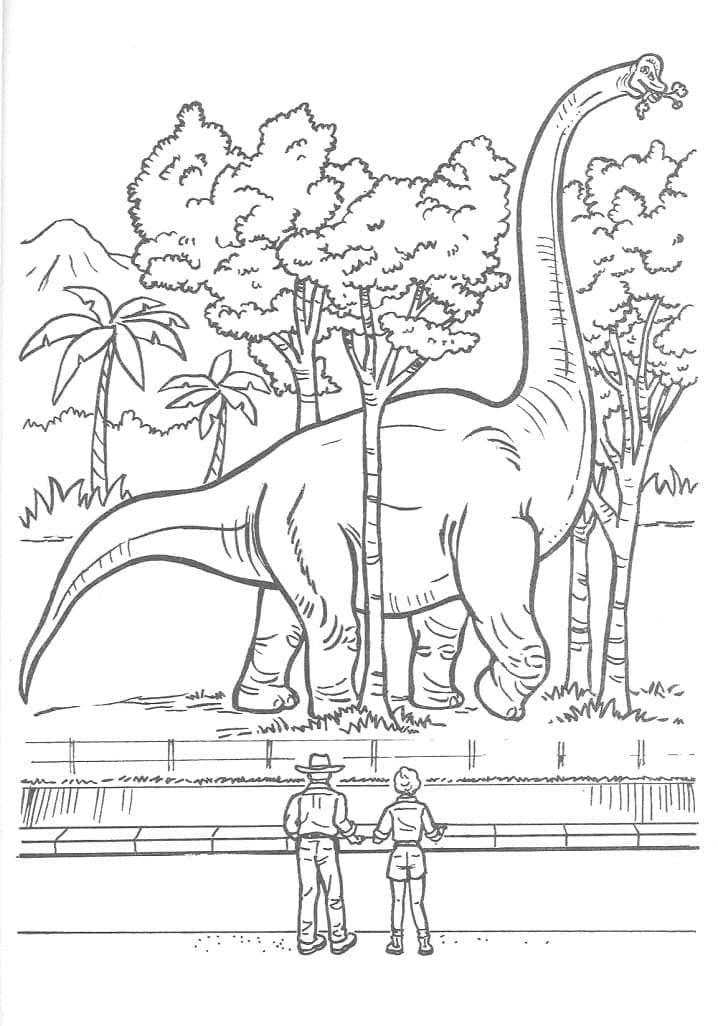 Jurassic Park Brachiosaurus
