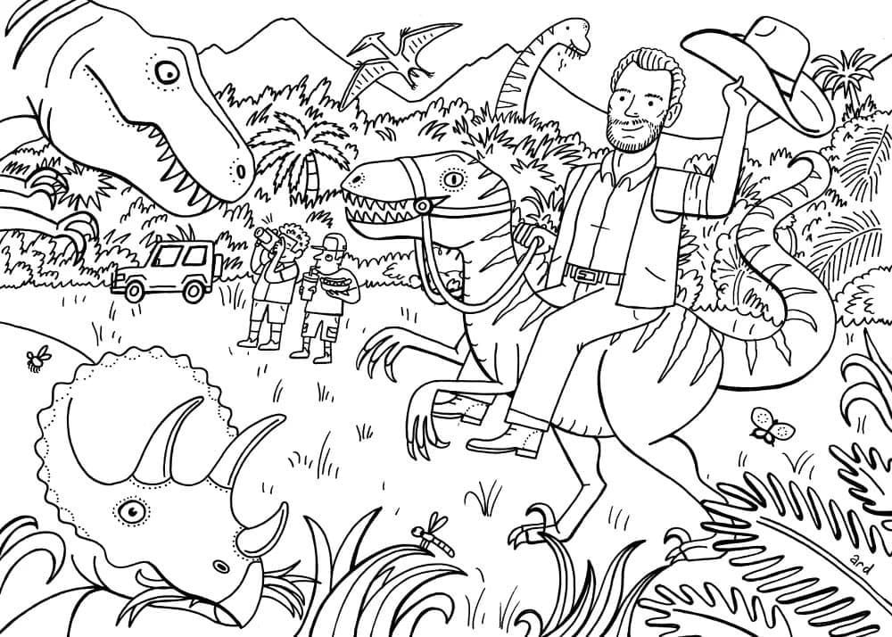 Kartun Jurassic World