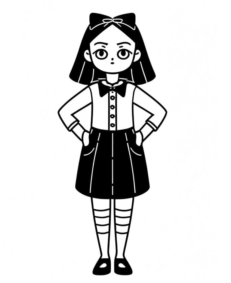 Kecil Wednesday Addams