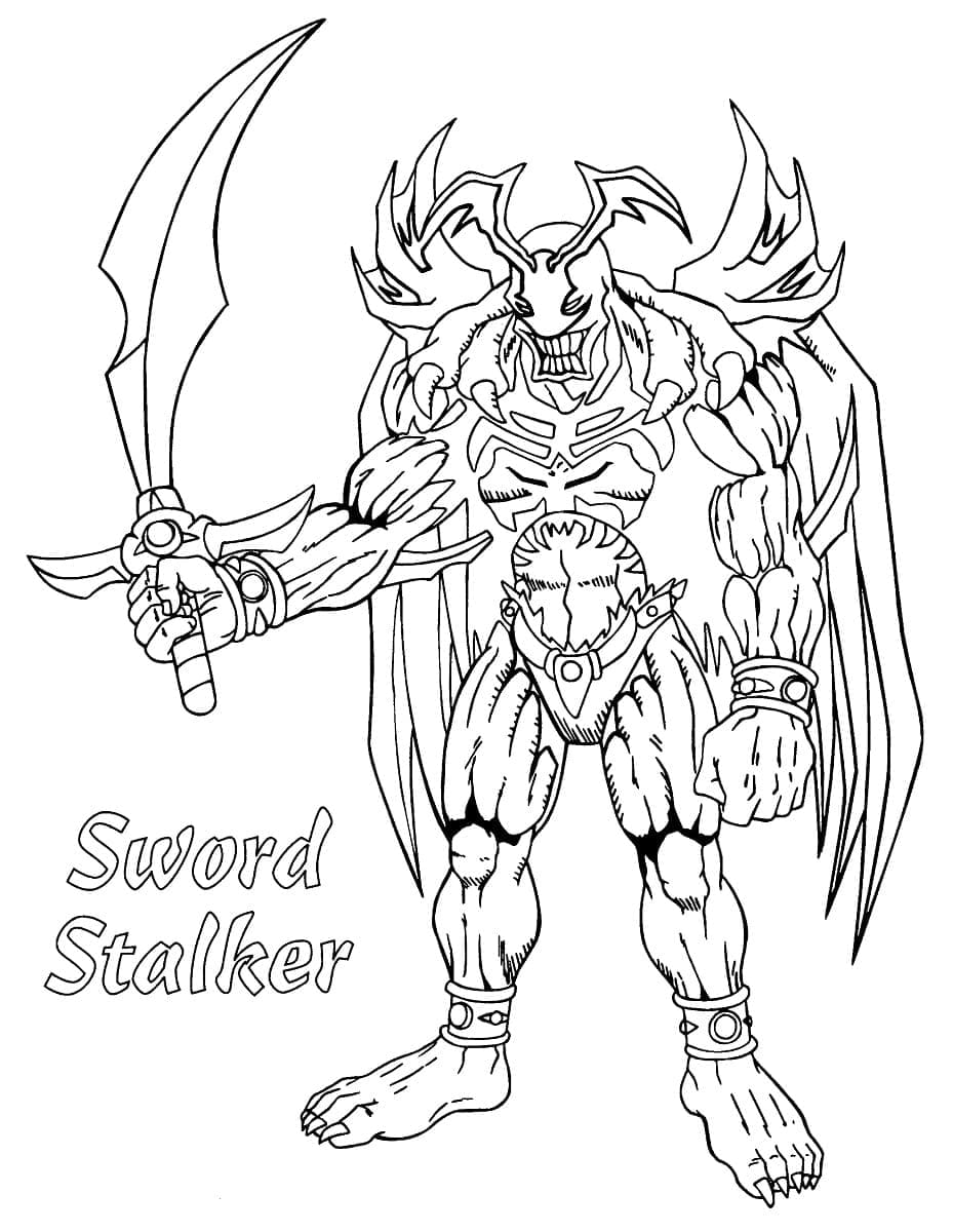 Penguntit Pedang di Yu-Gi-Oh