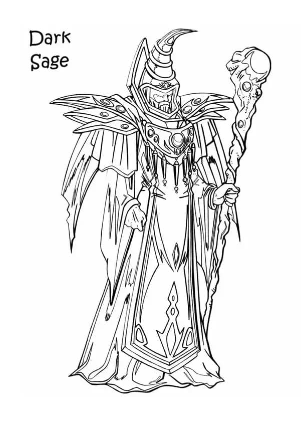 Sage Kegelapan di Yu-Gi-Oh