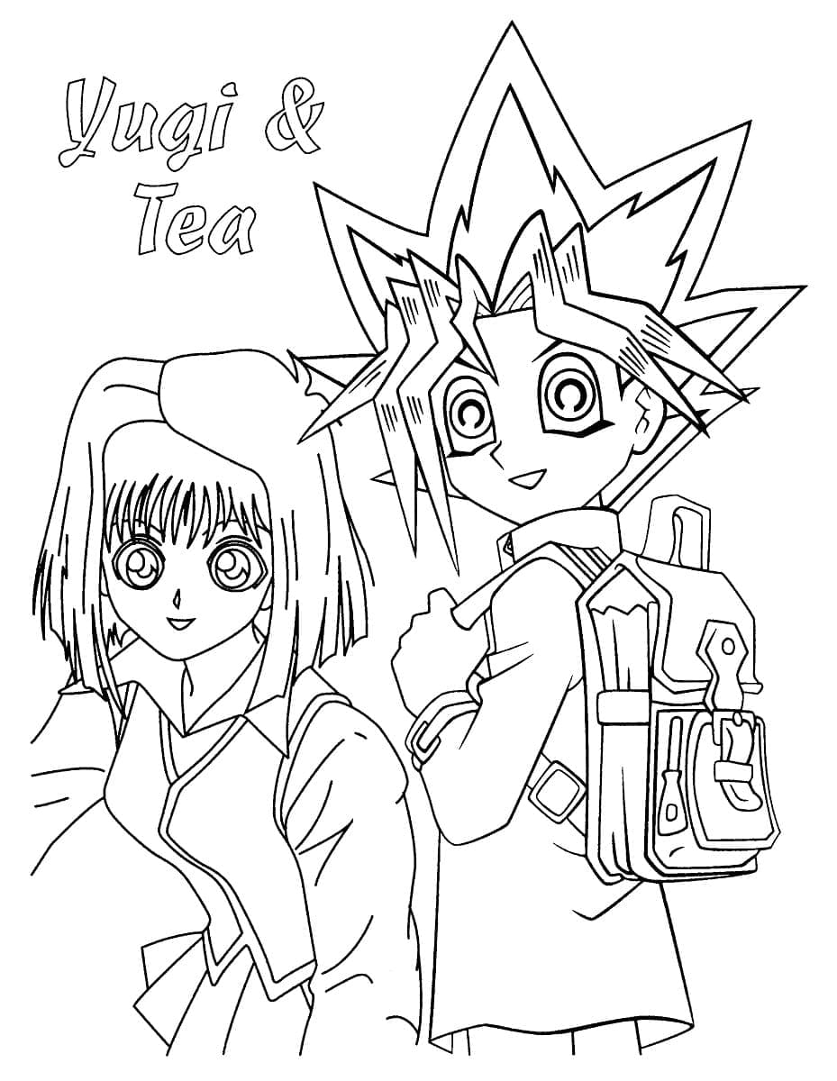 Yugi dan Teh dari Yu-Gi-Oh