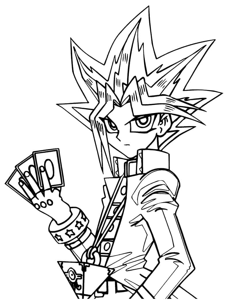 Yugi Muto dari Yu-Gi-Oh