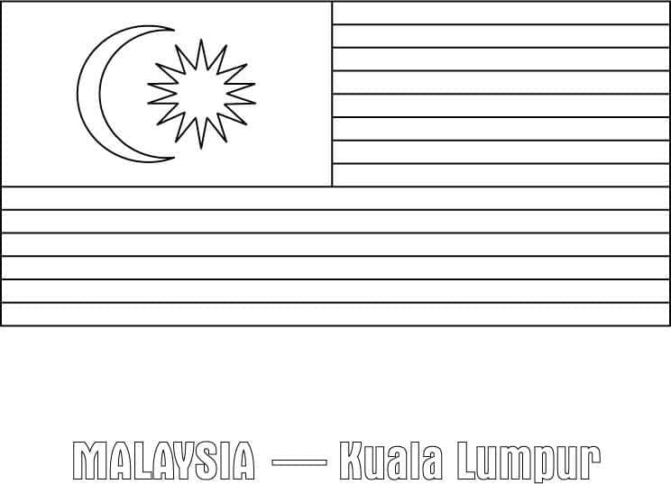 Bendera Malaysia dapat dicetak