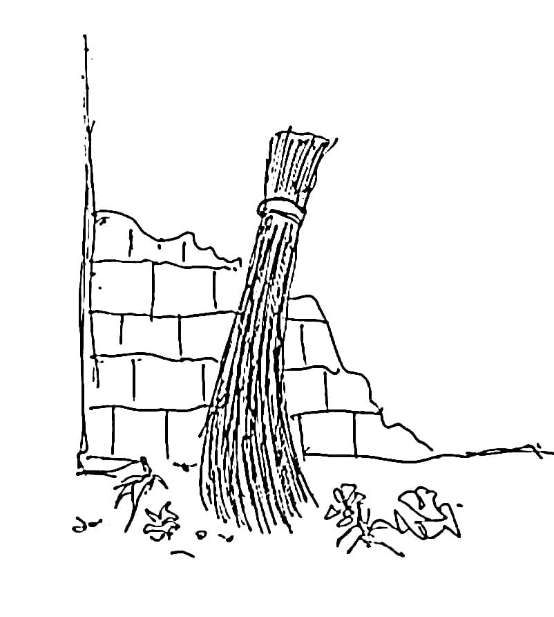 Dinding dan Sapu lidi