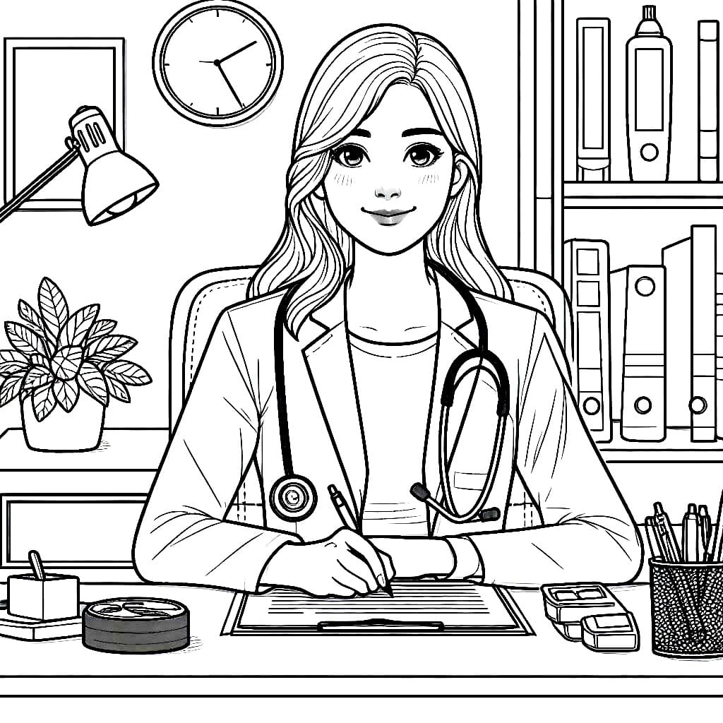 Dokter Perempuan cantik