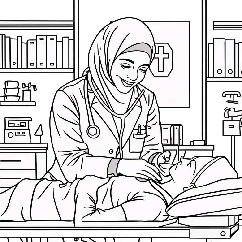Dokter Perempuan muslim