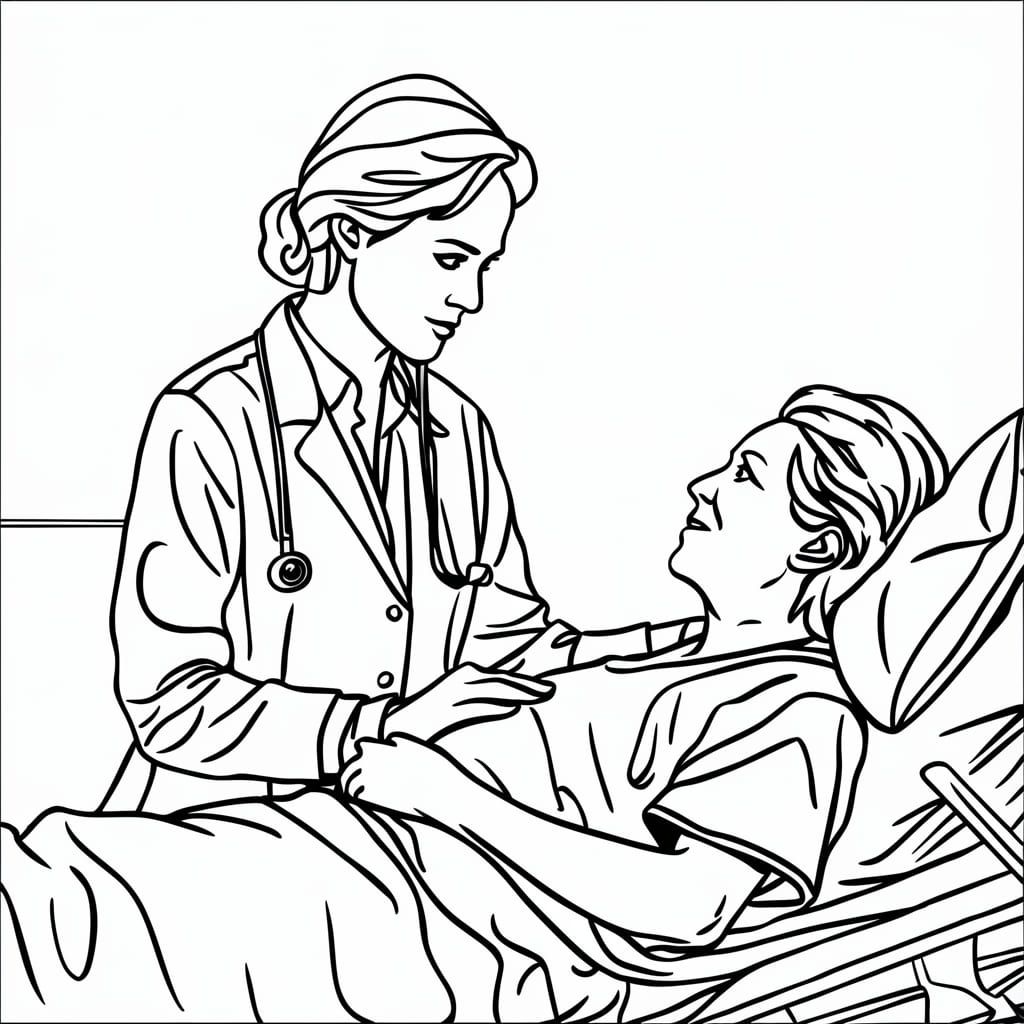 Dokter Perempuan yang berdedikasi