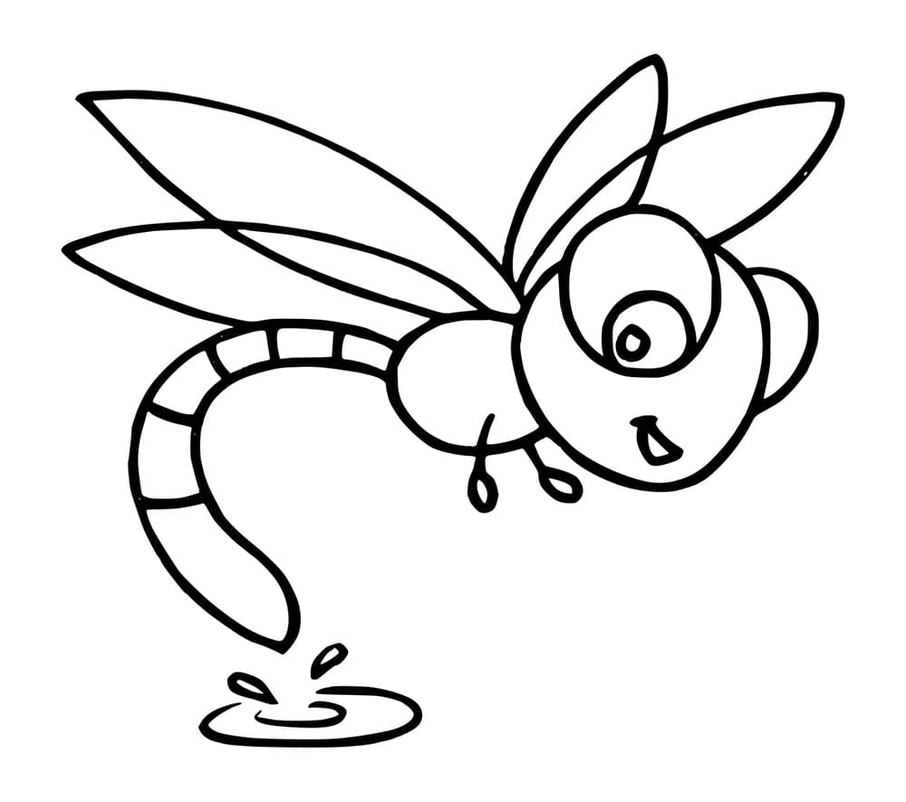 Kartun Capung Bertelur