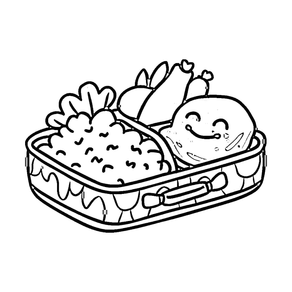 Kotak makan siang yang lucu