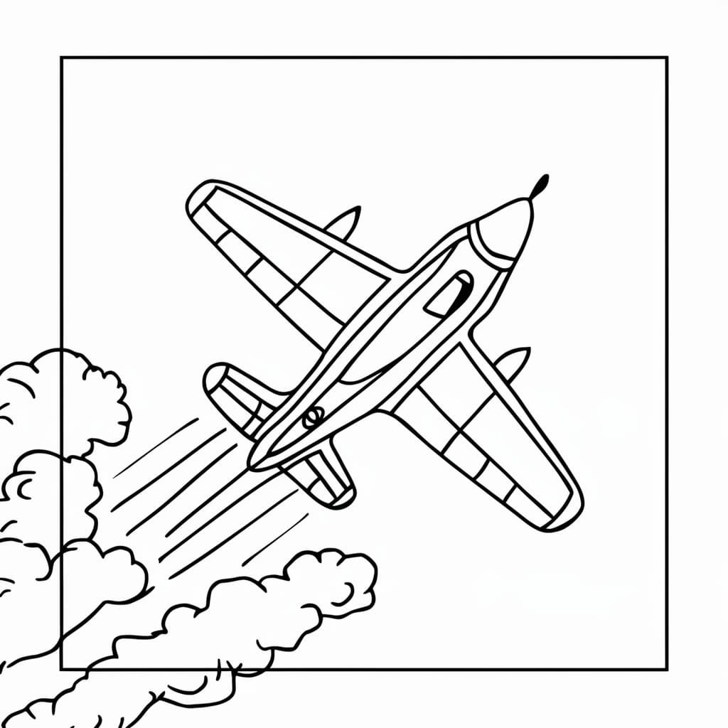 Pesawat tempur melaju kencang